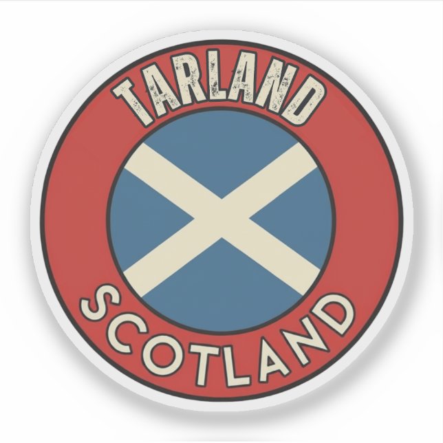 Tarland, Skottland Klistermärken (Framsida)
