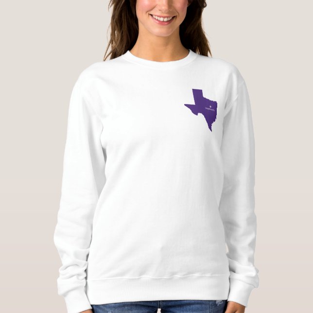Tarleton Sweatshirt med Texan Rider T Shirt (Framsida)