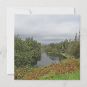 Tarn Hows - Flat Greeting Card i distriktet Sjö Kort