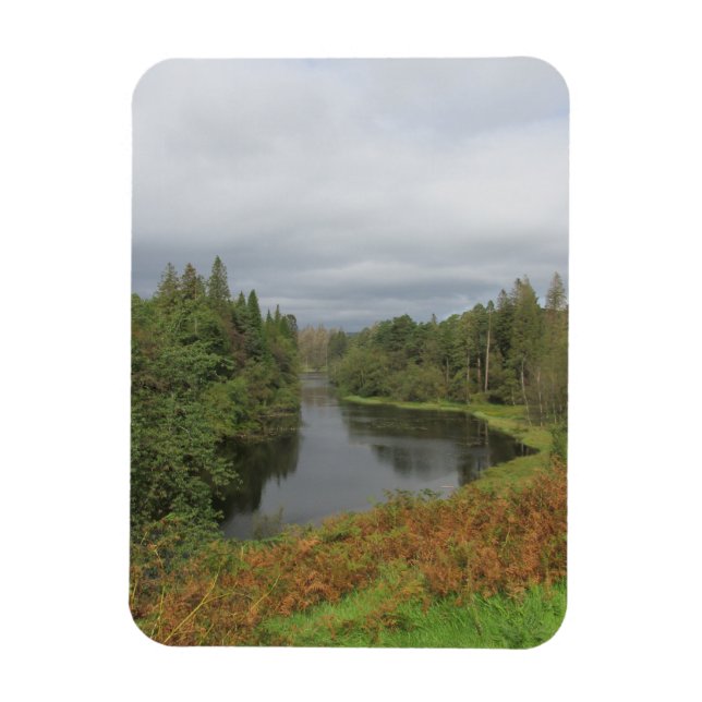 Tarn Hows - Sjö District Flexible Photo Magnet (Vertikal)