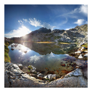 Tarn under Minarets - Sierra Fototryck