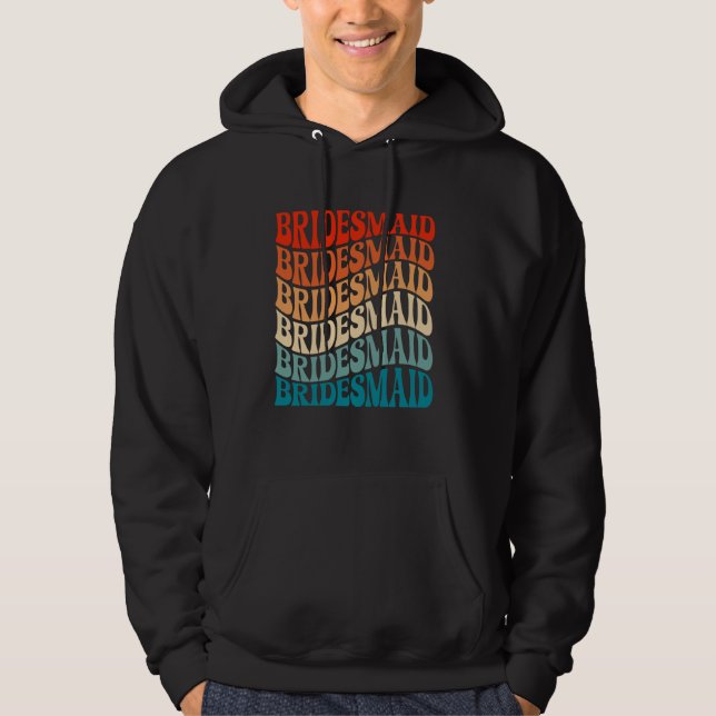 Tärna Möhippa Bröllopsdusch Brud- Hoodie (Framsida)