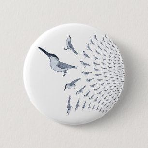 Tärnamönster klämmer fast knäppas emblem knapp