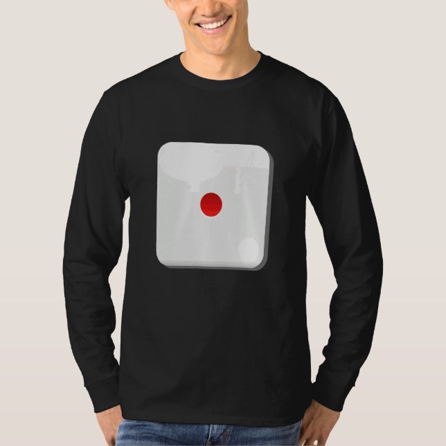 Tärning Matchande Jul Pjs Set Halloween Kostym  T Shirt (Framsida)