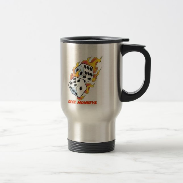 Tärningapatravel mug 2 resemugg (Höger)