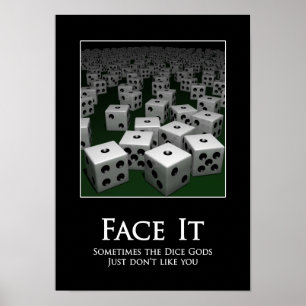 Tärninggudar Poster
