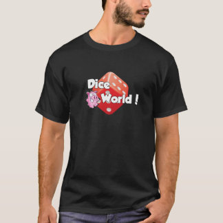 Tärningvärld! T-tröja Tee Shirt