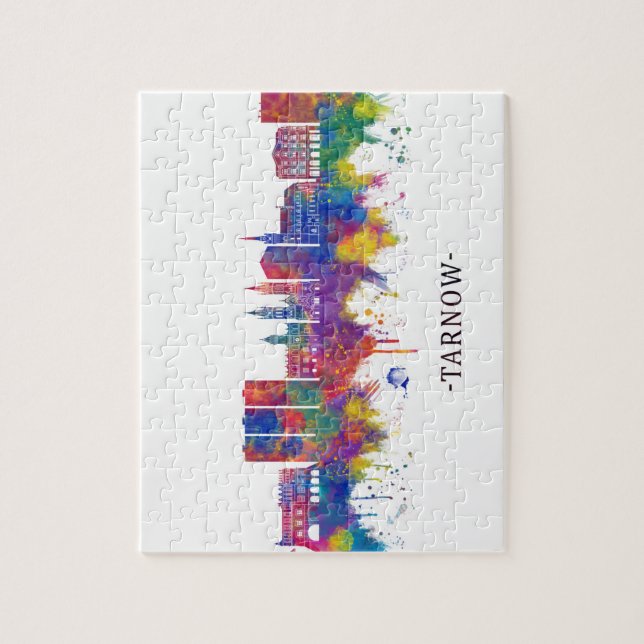 Tarnow Polen Skyline Pussel (Vertikal)