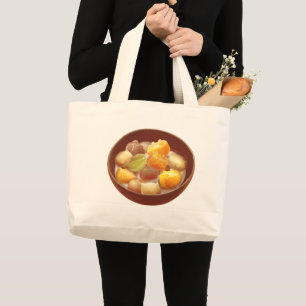 Taro Boll Dessert Illustration Jumbo Tygkasse