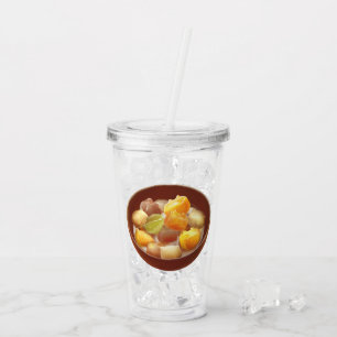 Taro Boll Dessert Illustration Take Away Mugg