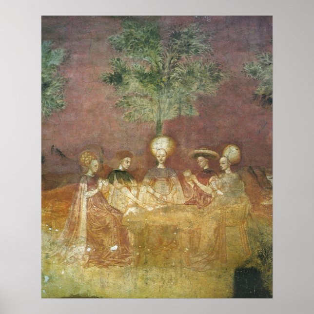 Tarocchi-spelare Poster (Framsidan)