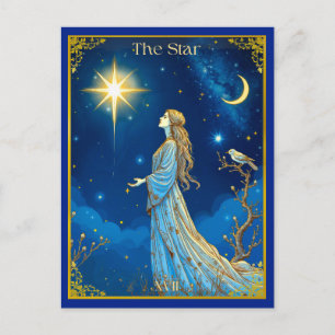 Taroillustration, Stjärnan Vykort