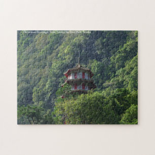 Taroko nationalpark Taiwan. Pussel