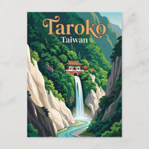 Taroko nationalpark Taiwan Vykort