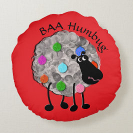 Tårörda får, tvåsidig kudde