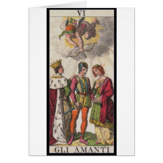 Tarot: Älskarna Hälsningskort