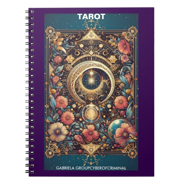 Tarot  anteckningsbok (Framsidan)