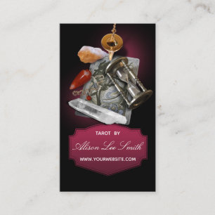 Tarot, astrologi, Astrologer Visitkort