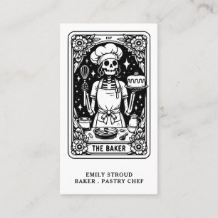 Tarot Baker-Affärskortet Visitkort