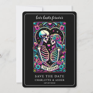 Tarot Bröllop Spara Platt Datumet