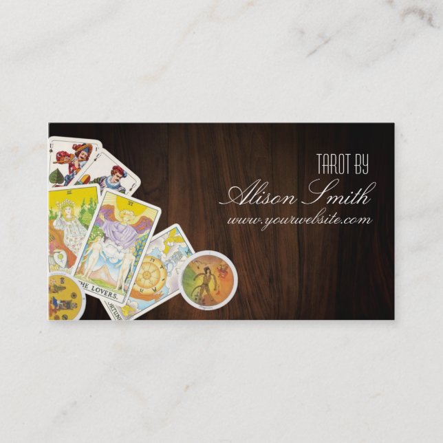 Tarot Business Cards Visitkort (Framsida)