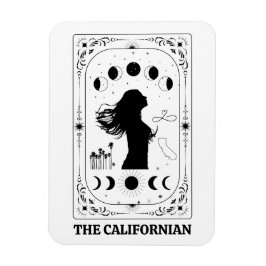 Tarot Card California Celestial Mystical Decor Magnet