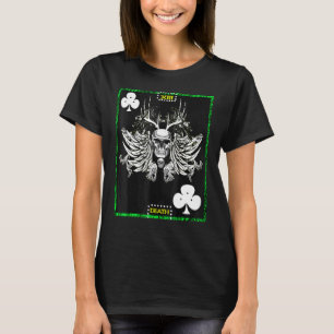 Tarot Card Död Mörk Sticker Xiii Creepy Hallowee T Shirt