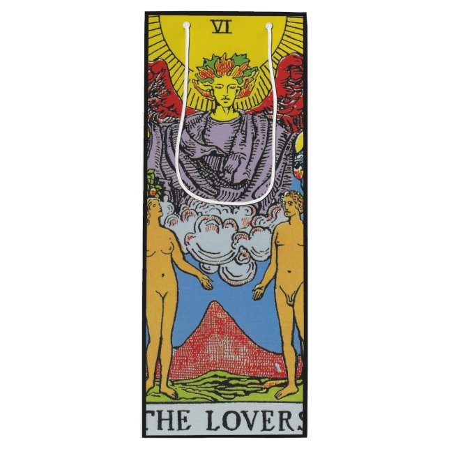 Tarot Card-fotnoter i Älskare (Framsidan)