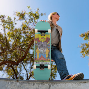 Tarot Card-fotnoter i Älskare Mini Skateboard Bräda 18,5 Cm