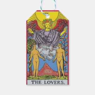 Tarot Card-fotnoter i Älskare Presentetikett