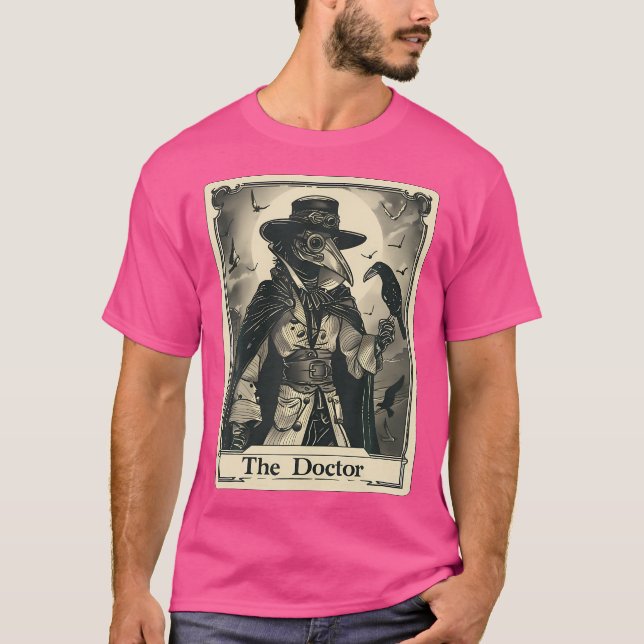 Tarot Card gotiic T Shirt (Framsida)