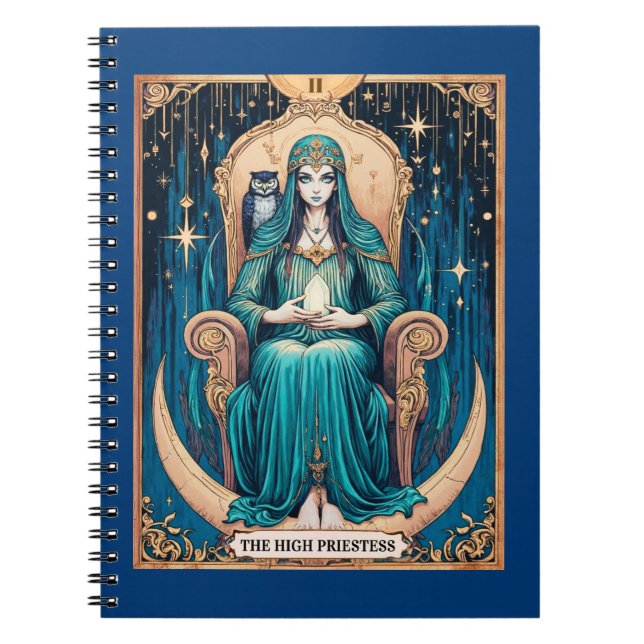 Tarot Card, hög prioritet 2 Anteckningsbok (Framsidan)
