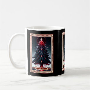 Tarot Card i Julgran Kaffemugg