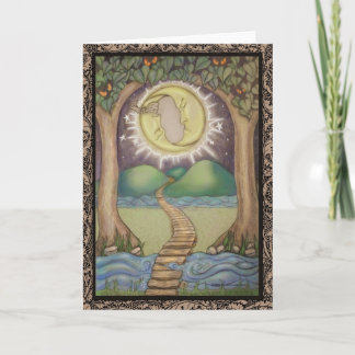 Tarot Card i Måne Kort