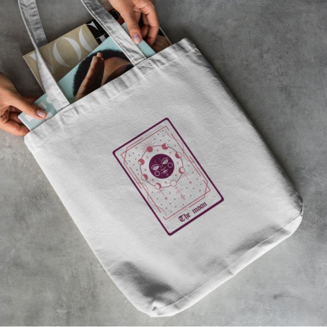 Tarot Card i Måne Tygkasse (Skapare uppladdad)