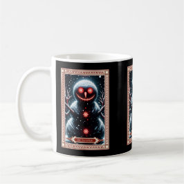 Tarot Card i Snögubbe Kaffemugg