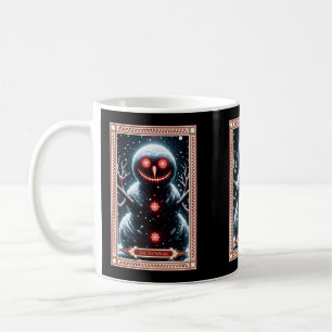 Tarot Card i Snögubbe Kaffemugg
