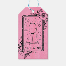 Tarot Card i Vin Presentetikett