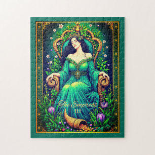 Tarot Card Illustration, Empress Pussel