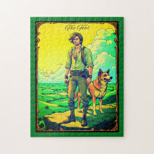 Tarot Card-illustration, fool Pussel