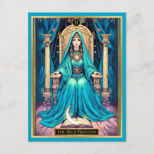 Tarot Card-illustration, hög prioritet Vykort