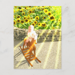 Tarot Card-konst i Sol Vykort