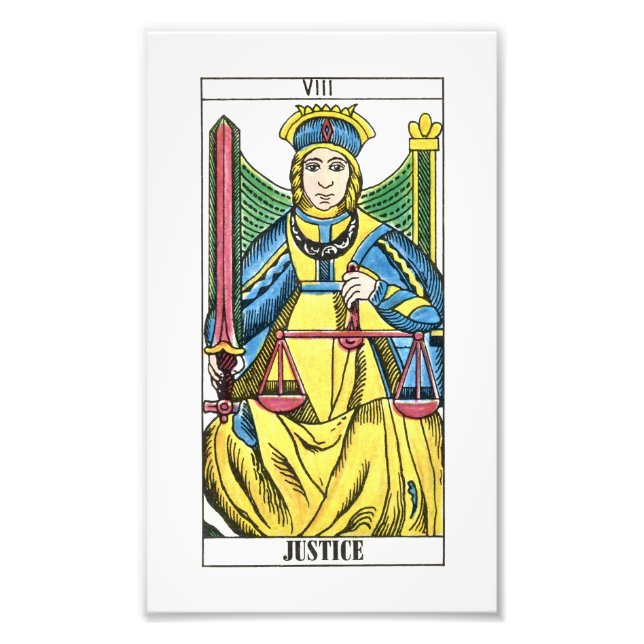 Tarot Card-kort Fototryck (Framsidan)