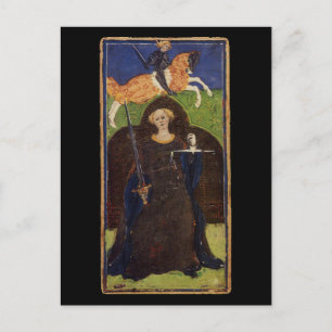 Tarot Card-kort Vykort