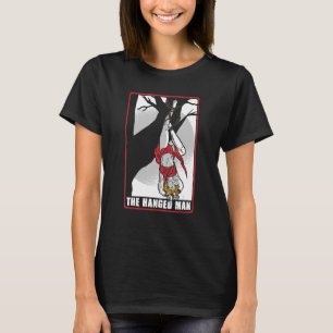 Tarot Card-läsning av kartomancy Hanged Man Occult T Shirt
