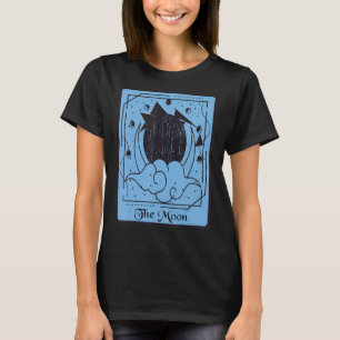 Tarot Card, Måne, Mystical Card Måne Occult T Shirt