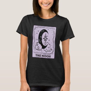 Tarot Card, Måne, Mystical Cards Occult T Shirt