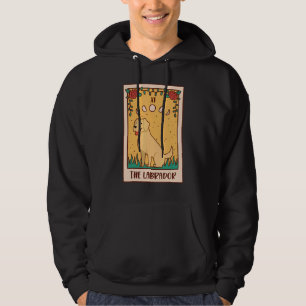 Tarot Card Occult Magic Occulsm Hund Labrador Re Hoodie