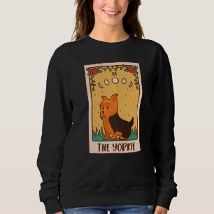 Tarot Card Occult Magic Occulsm Hund Yorkie T Shirt