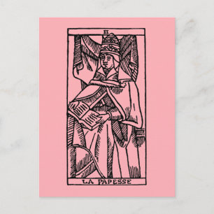 Tarot Card: Popess Vykort
